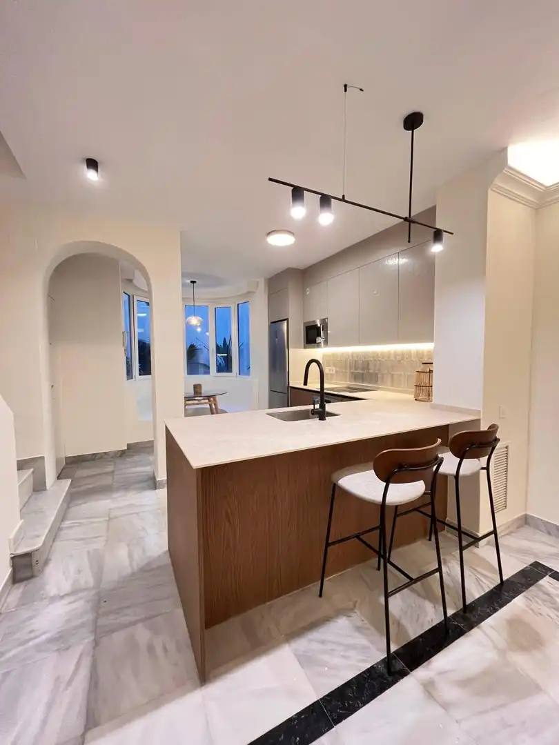 Cocina de Casa adosada en venta en Marbella con Jardín privado, Terraza y Trastero