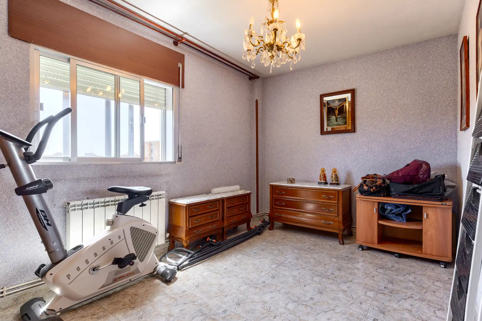 Sala d'estar de Pis en venda en Madrid amb Aire condicionat, Calefacció i Terrassa