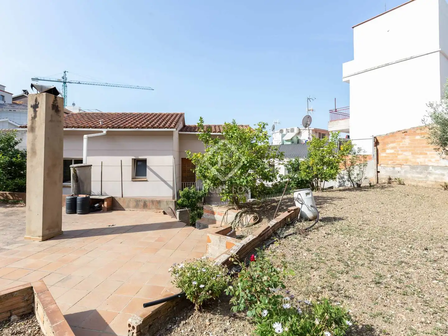 Jardí de Casa o xalet en venda en Esplugues de Llobregat amb Calefacció, Jardí privat i Terrassa