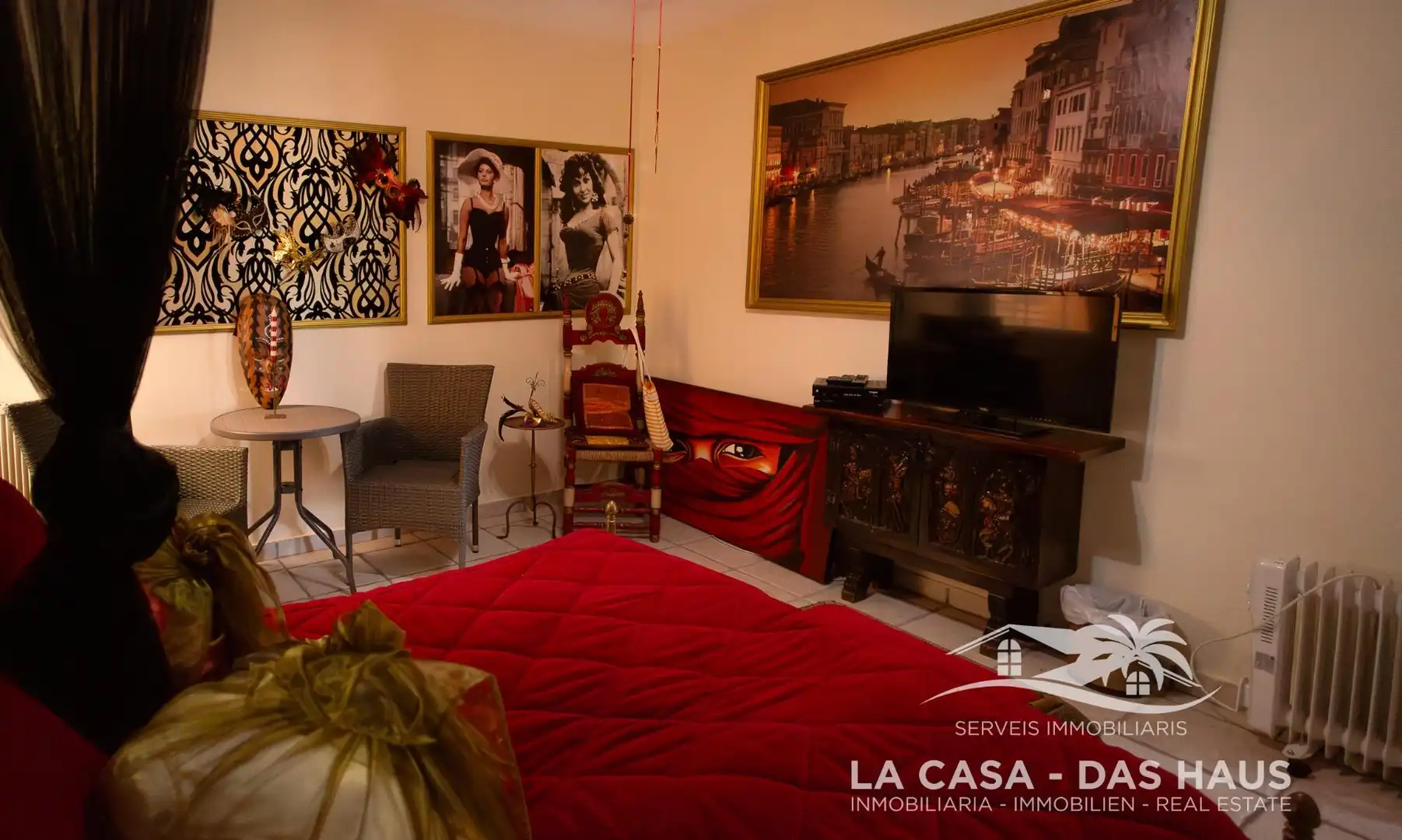 Sala de estar de Finca rústica en venta en Maçanet de la Selva