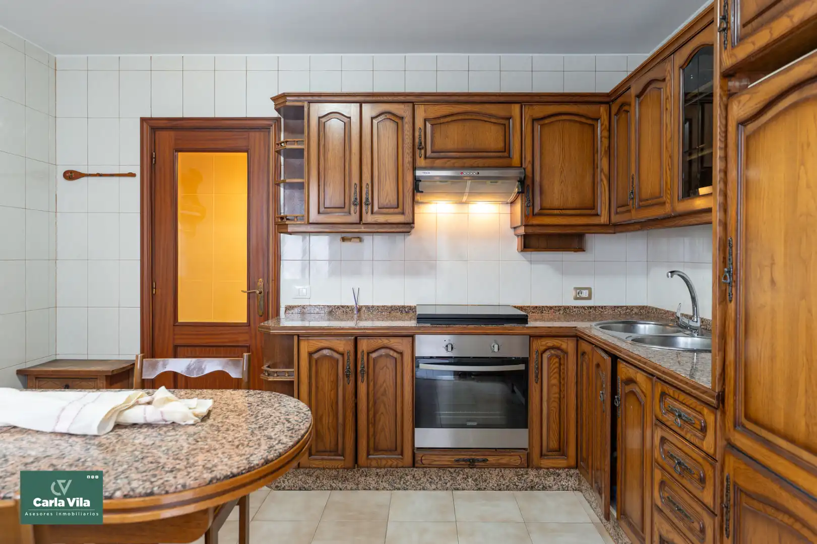 Kitchen of Flat for sale in Lugo  with Heating, Parquet flooring and Storage room