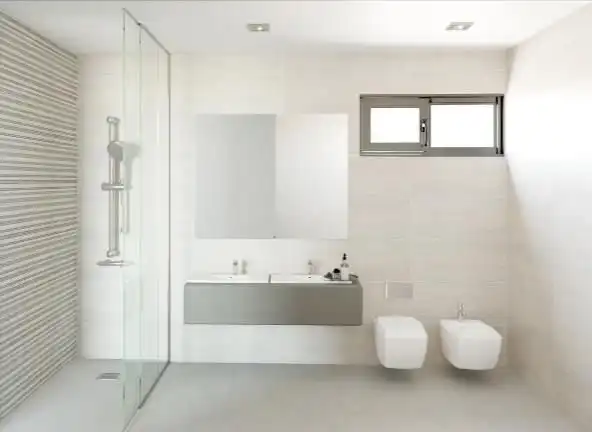 Bathroom of Houses for rent in Mijas  with Air Conditioner, Heating and Parquet flooring