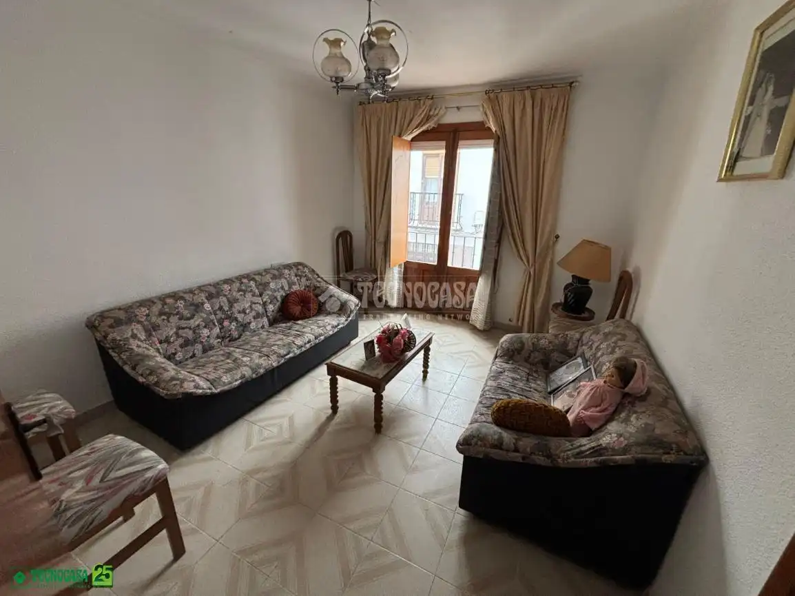 Sala de estar de Casa adosada en venta en Almagro
