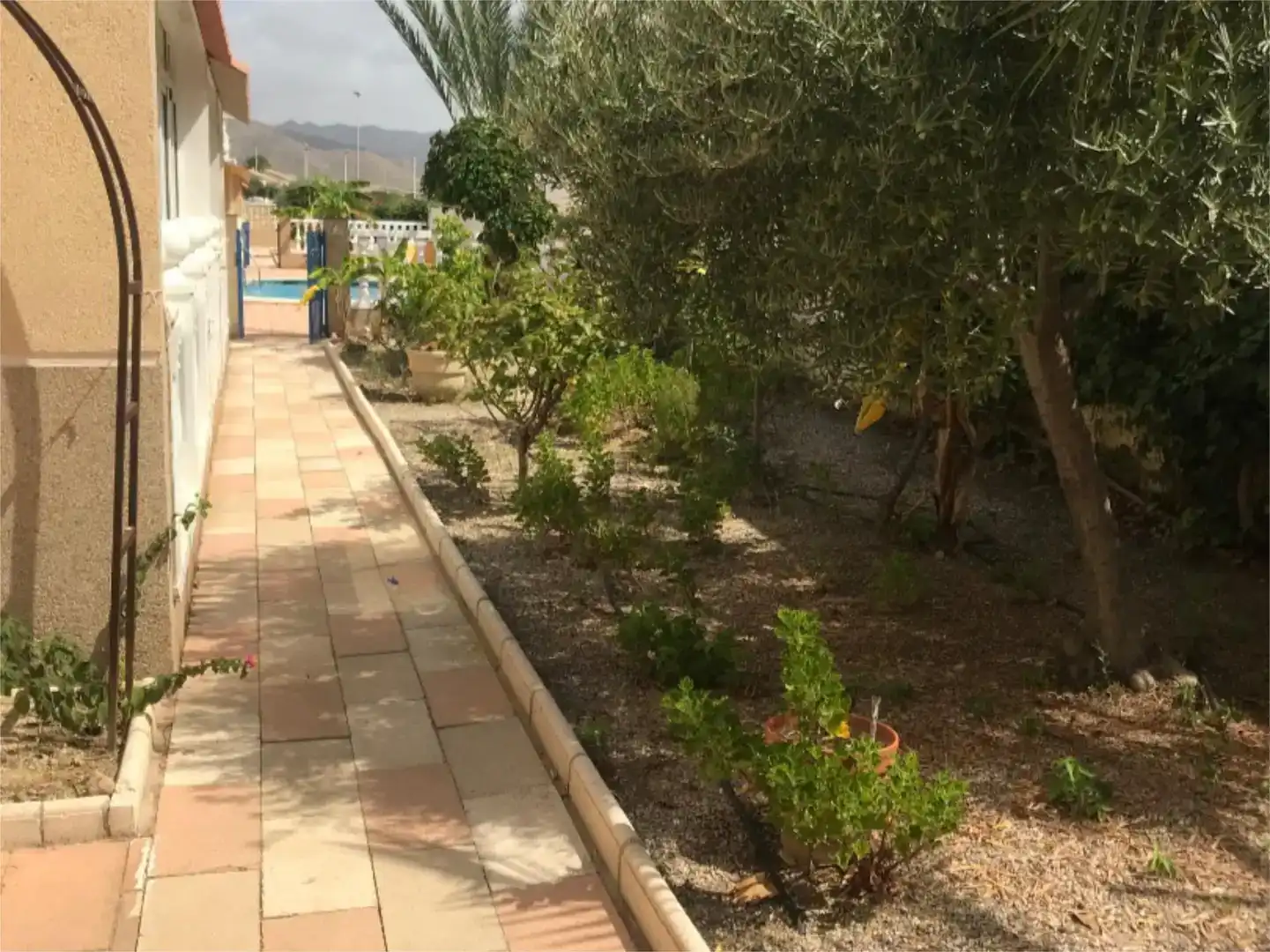 Garten von Wohnung zur Miete in Mazarrón mit Klimaanlage, Privatgarten und Schwimmbad