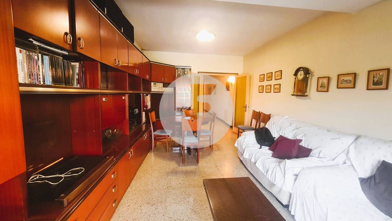 Living room of Flat for sale in Terrassa  with Heating, Storage room and Balcony