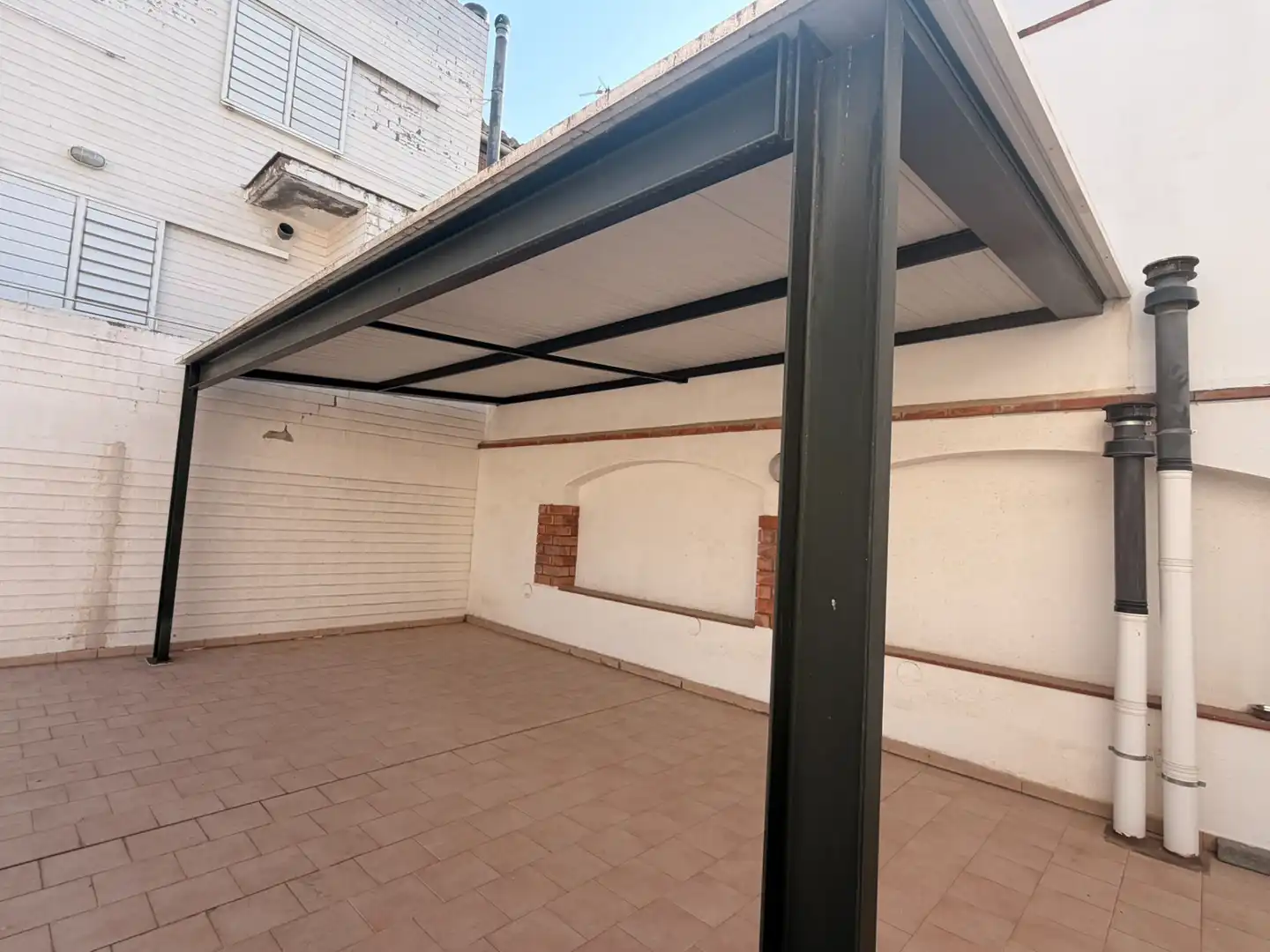 Terrace of Flat for rent in Les Borges Blanques  with Air Conditioner, Heating and Parquet flooring