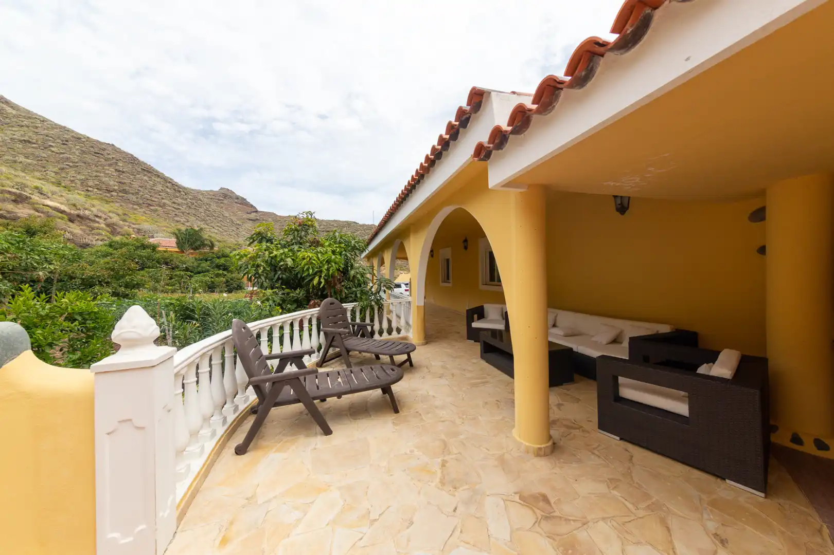 Terrace of Country homes for sale in Santa Cruz de Tenerife  with Private garden, Terrace and Furnished