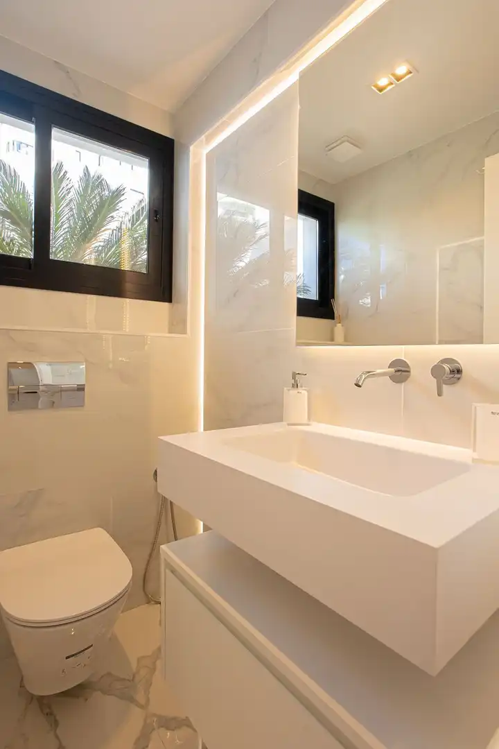 Bathroom of Detached homes for rent in Marbella  with Air Conditioner, Terrace and Storage room