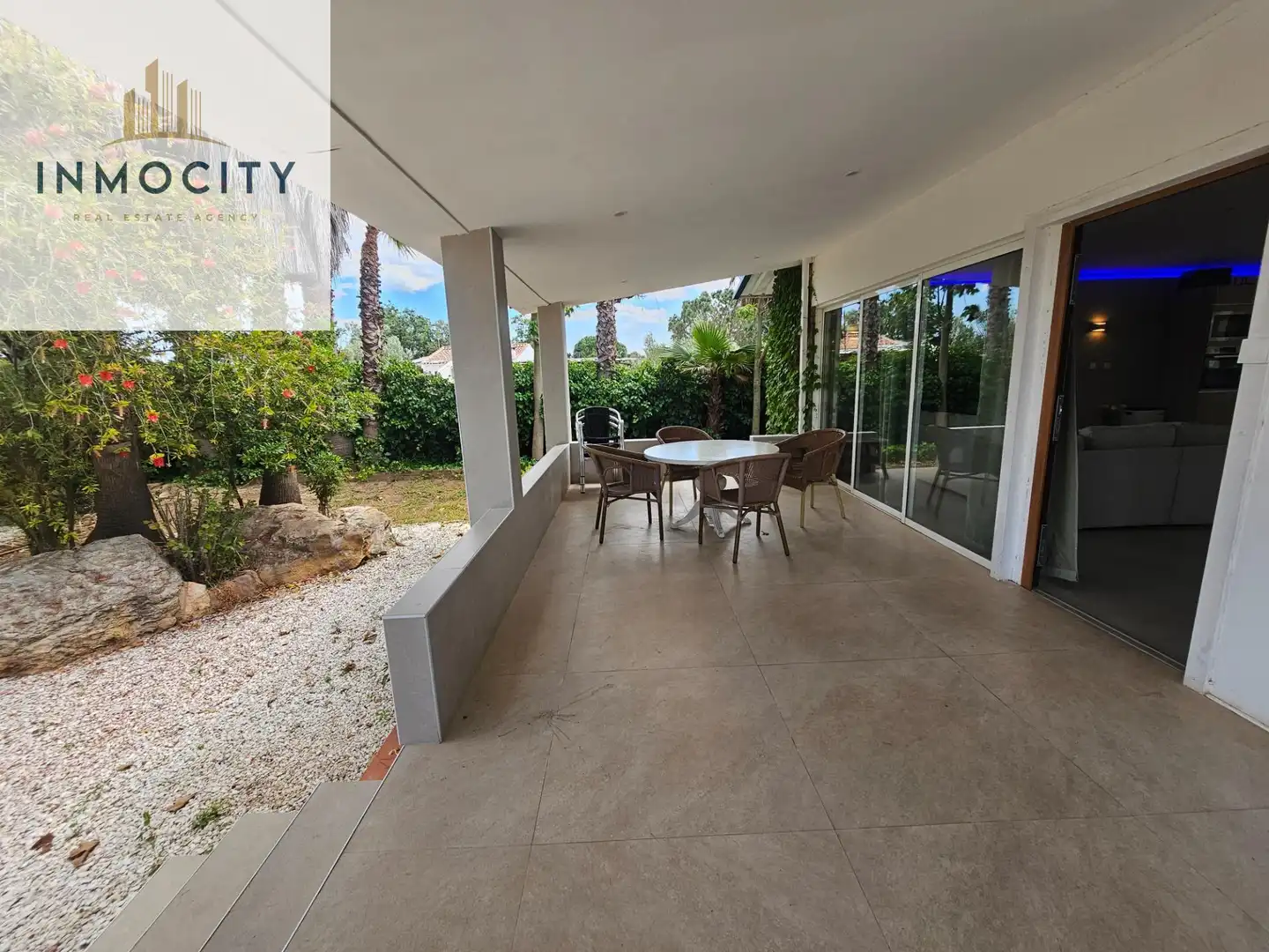 Terrassa de Casa o xalet en venda en Bétera amb Aire condicionat, Terrassa i Piscina