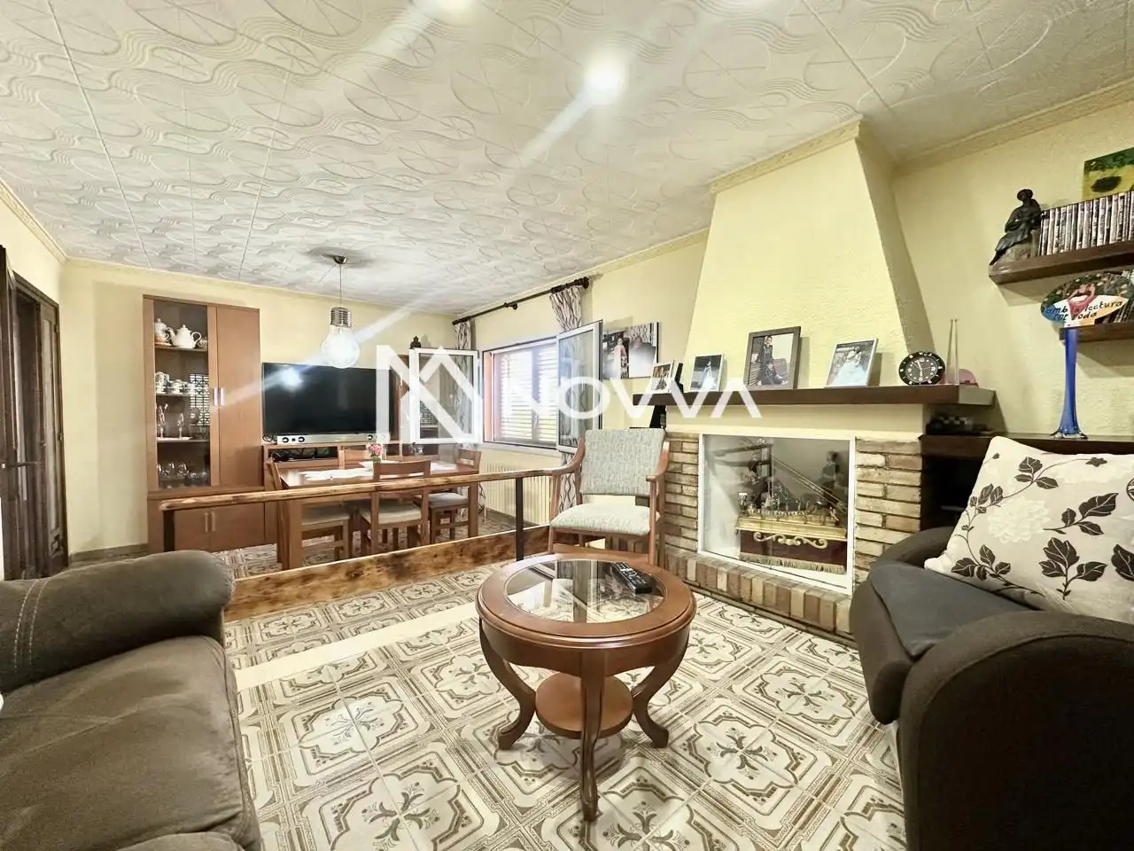 Sala d'estar de Casa o xalet en venda en Palafolls amb Jardí privat