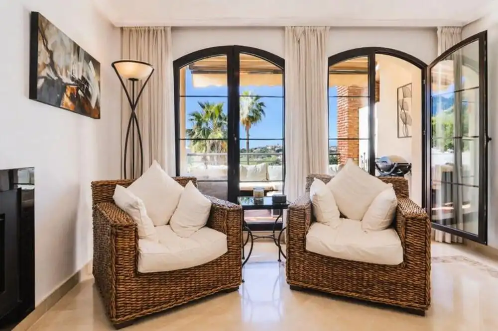 Living room of Apartments for sale in Estepona  with Air Conditioner, Terrace and Storage room