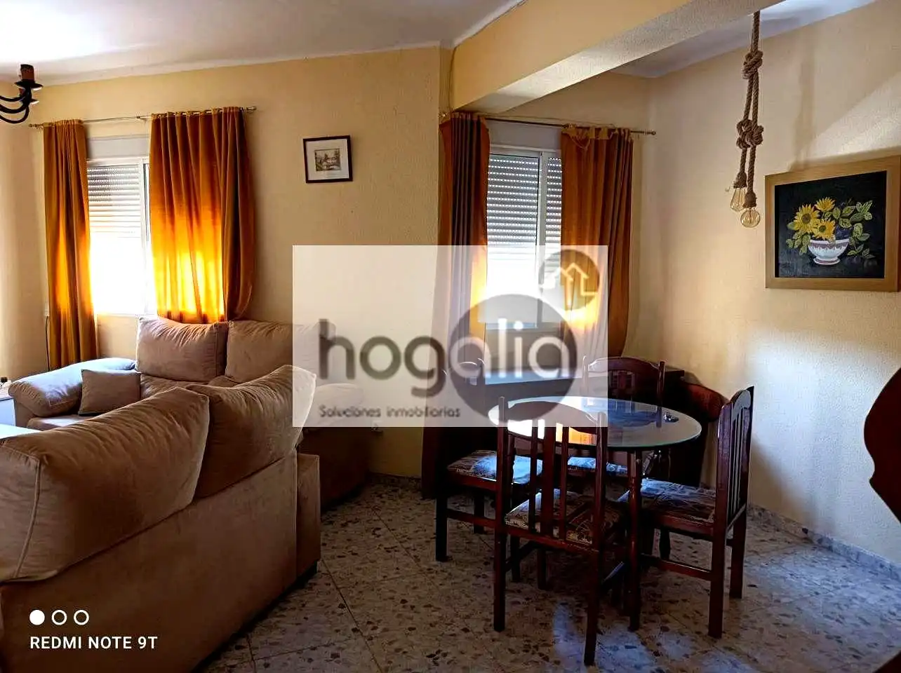 Sala de estar de Piso de alquiler en Sevilla con Aire acondicionado y Amueblado