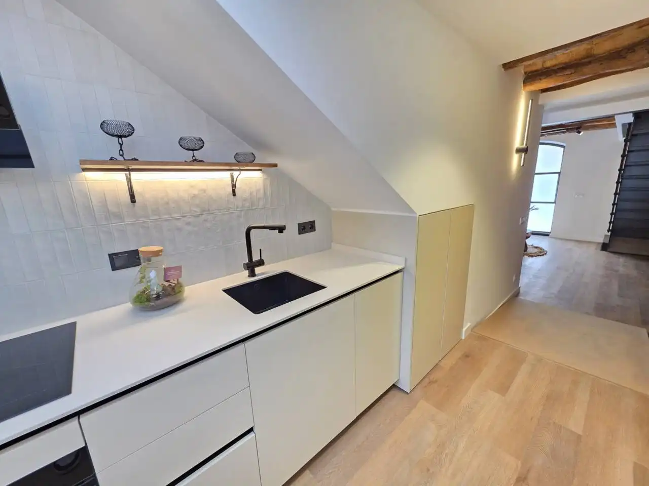 Kitchen of Duplexes for sale in Barcelona  with Air Conditioner, Heating and Parquet flooring