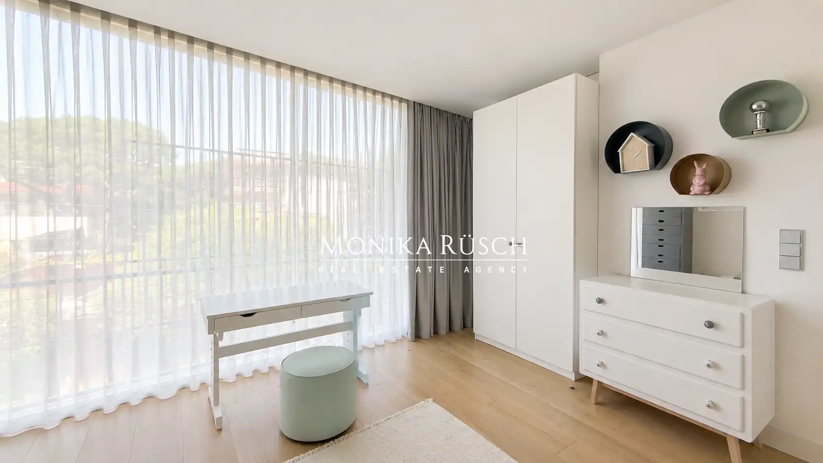 Bedroom of Houses for rent in Castelldefels  with Air Conditioner, Heating and Private garden