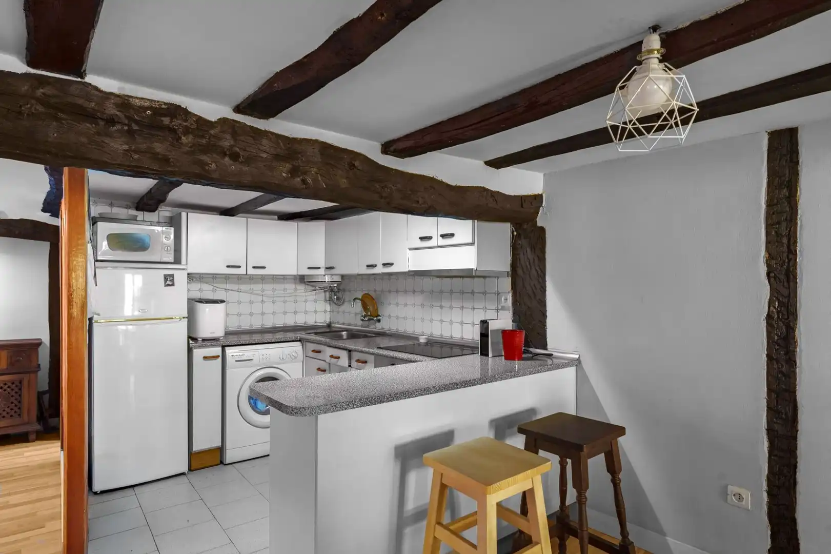 Kitchen of Flat for sale in Tolosa  with Storage room and Furnished