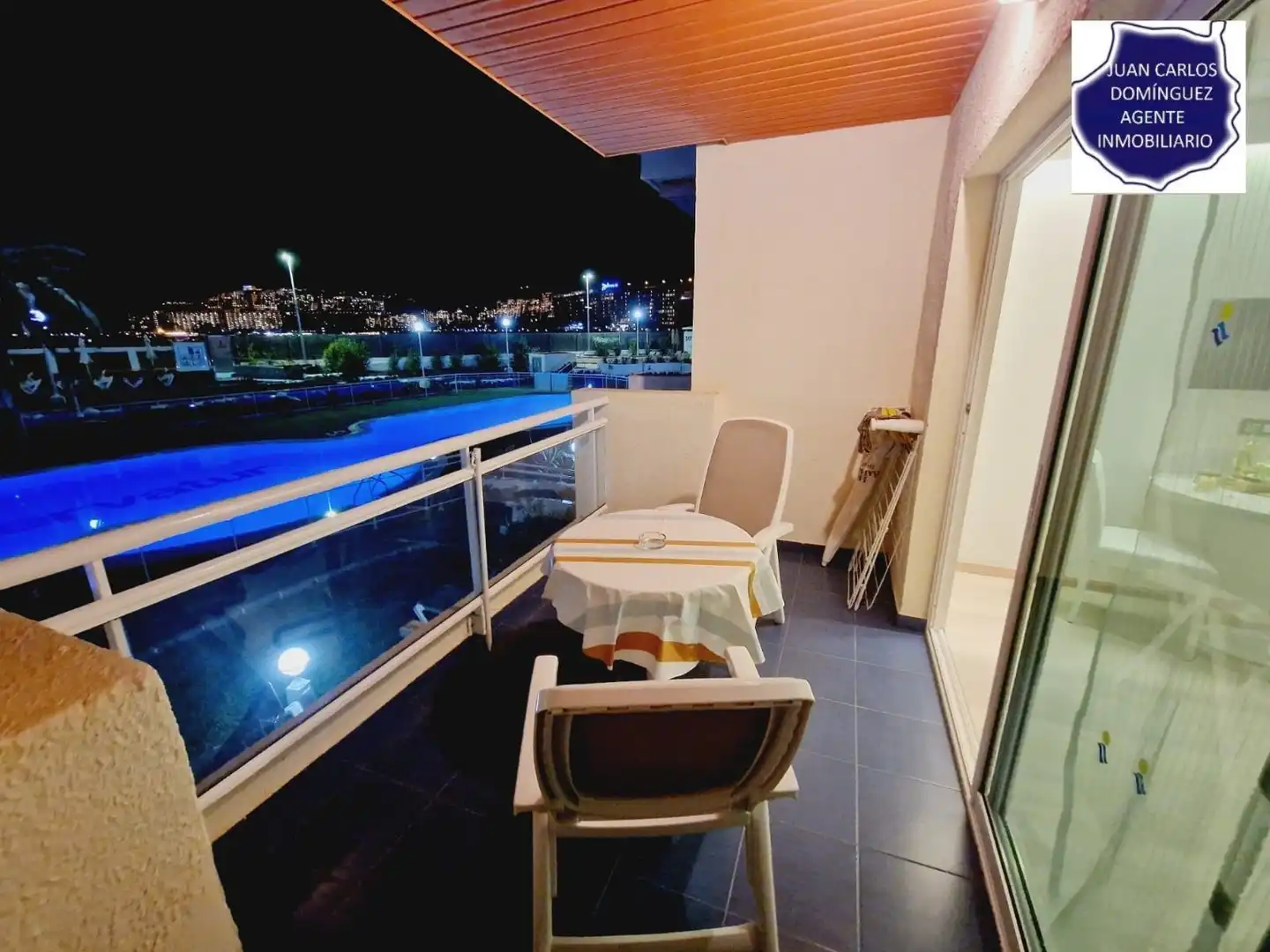 Terraza de Apartamento de alquiler en Mogán con Aire acondicionado, Terraza y Amueblado