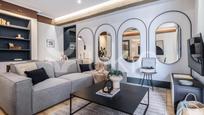 Wohnzimmer von Wohnungen miete in  Madrid Capital mit Klimaanlage, Heizung und Terrasse