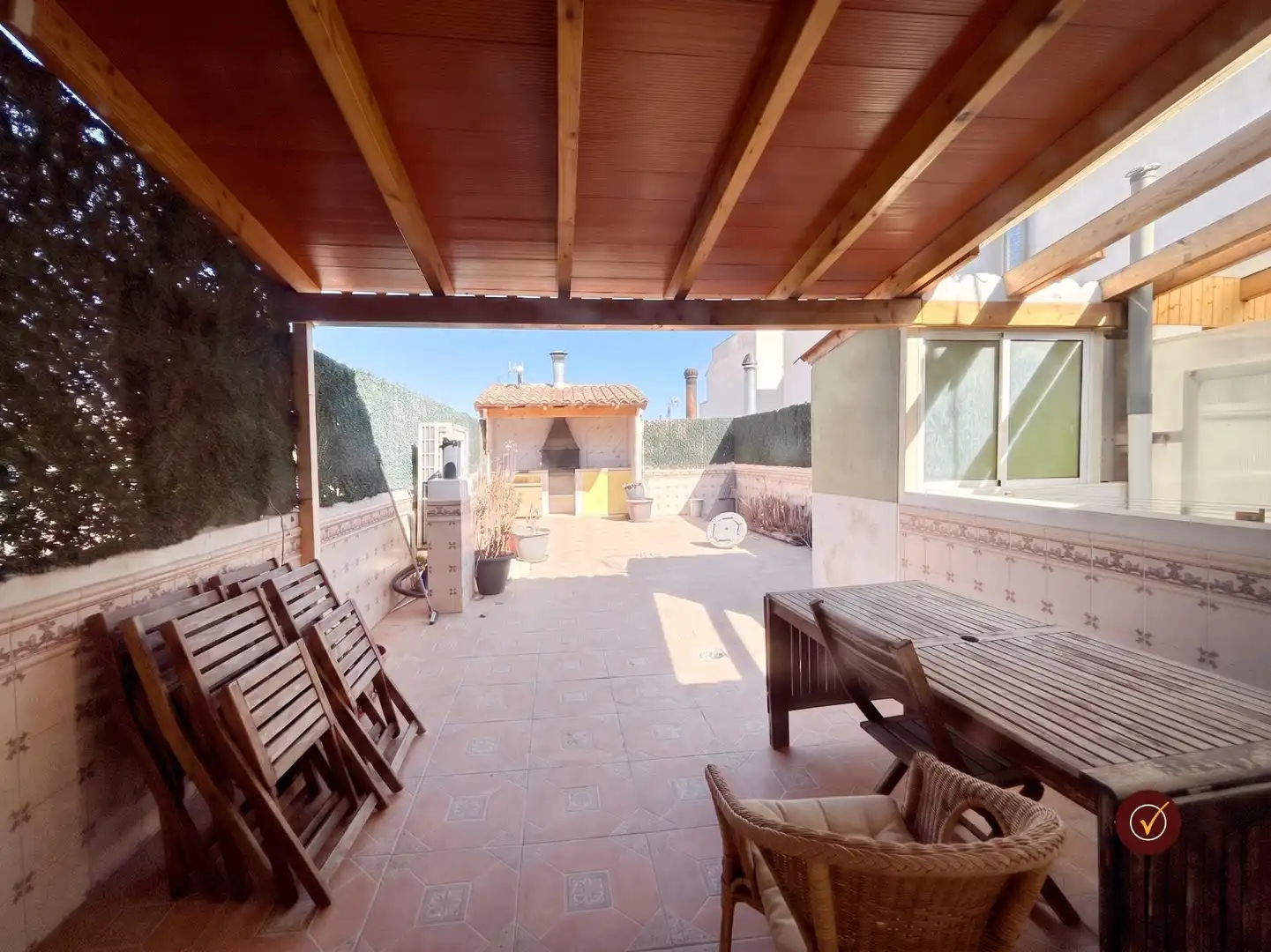 Terrace of Houses for sale in Monforte del Cid  with Air Conditioner, Terrace and Storage room