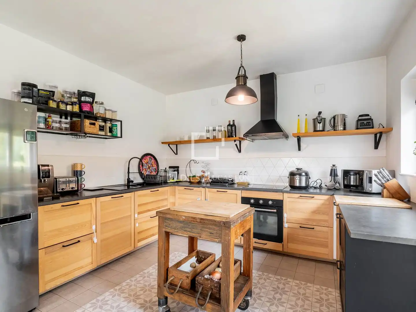 Cocina de Casa o chalet en venta en Torrelodones con Aire acondicionado, Jardín privado y Terraza