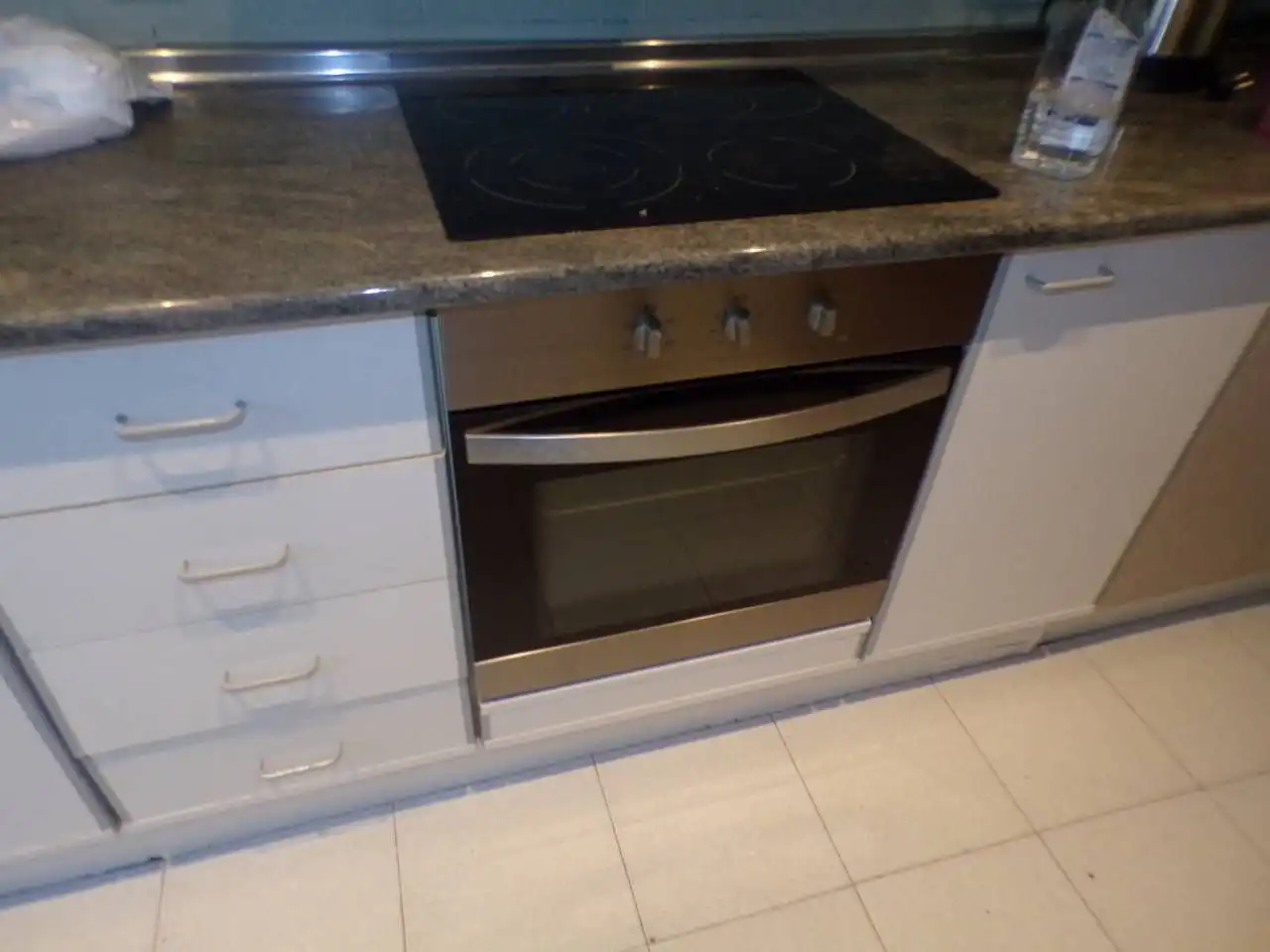 Kitchen of Flat for sale in Figueres  with Terrace and Furnished