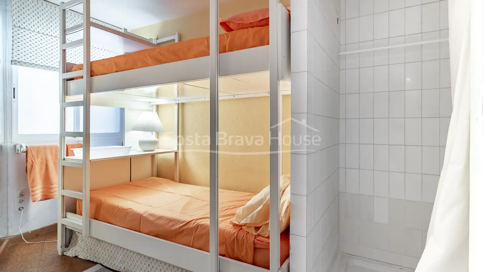 Schlafzimmer von Wohnungen zum Verkauf in Begur mit Klimaanlage, Parkett und Abstellraum