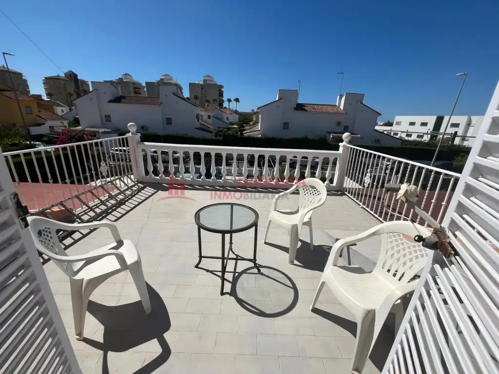 Terraza de Casa o chalet de alquiler en La Antilla