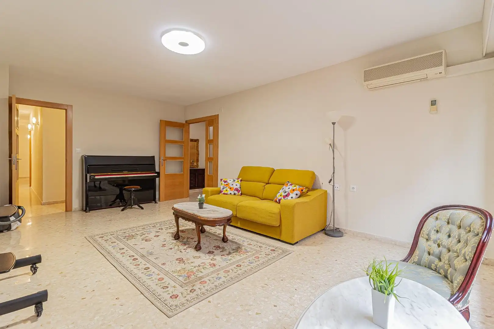 Sala de estar de Piso en venta en Cartagena con Aire acondicionado y Balcón