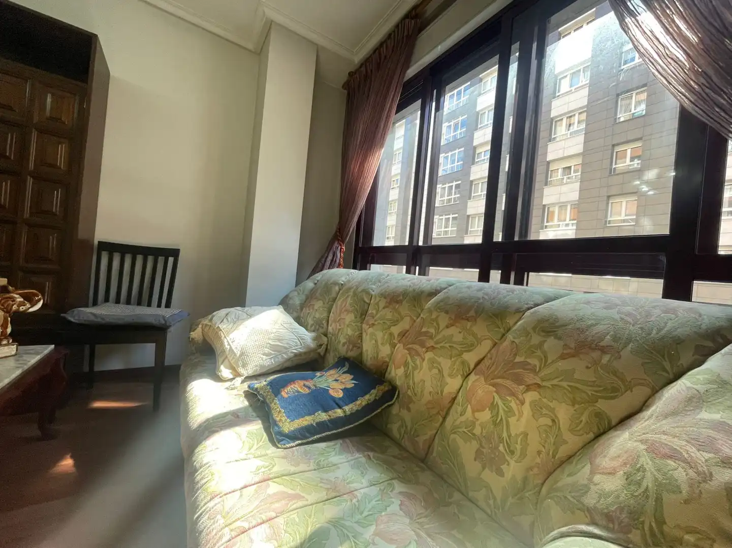 Wohnzimmer von Wohnung zum Verkauf in Gijón  mit Heizung, Terrasse und Abstellraum