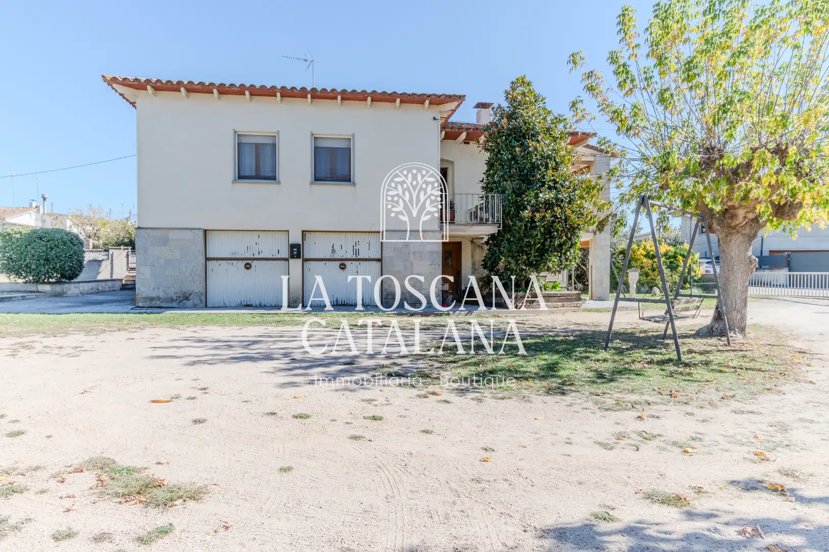Vista exterior de Casa o chalet en venta en Caldes de Malavella con Calefacción, Jardín privado y Parquet