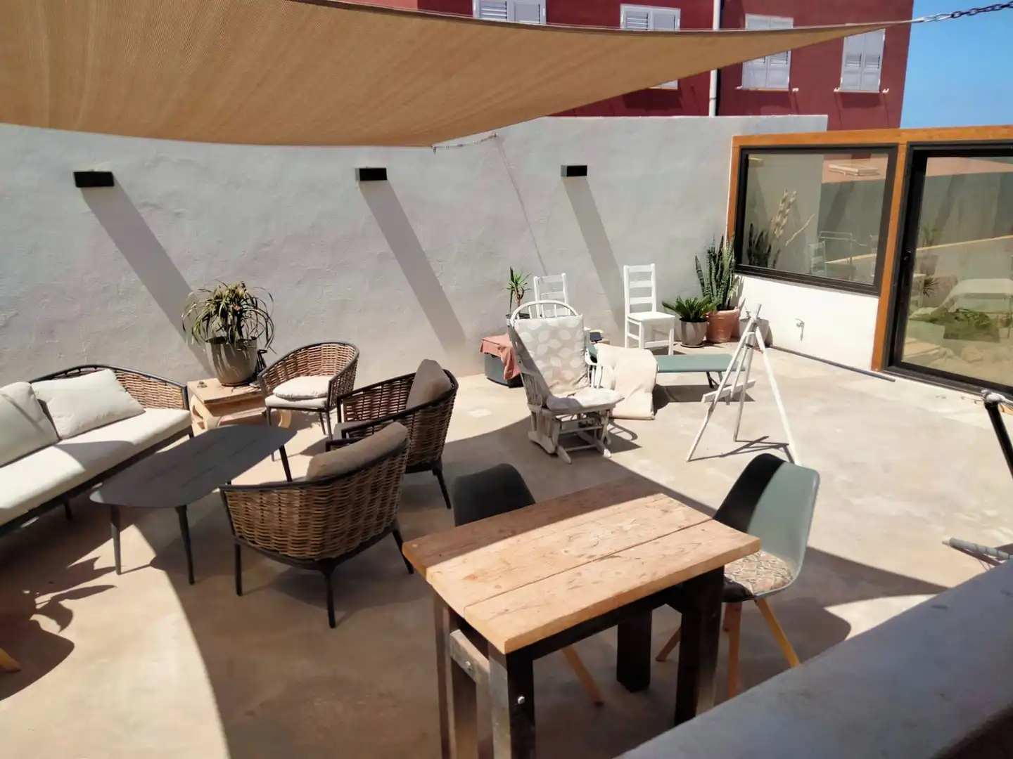 Terraza de Piso en venta en Puerto del Rosario con Jardín privado y Amueblado