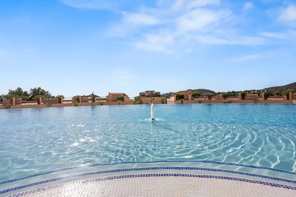 Swimming pool of Apartments for sale in Calvià  with Air Conditioner, Private garden and Terrace