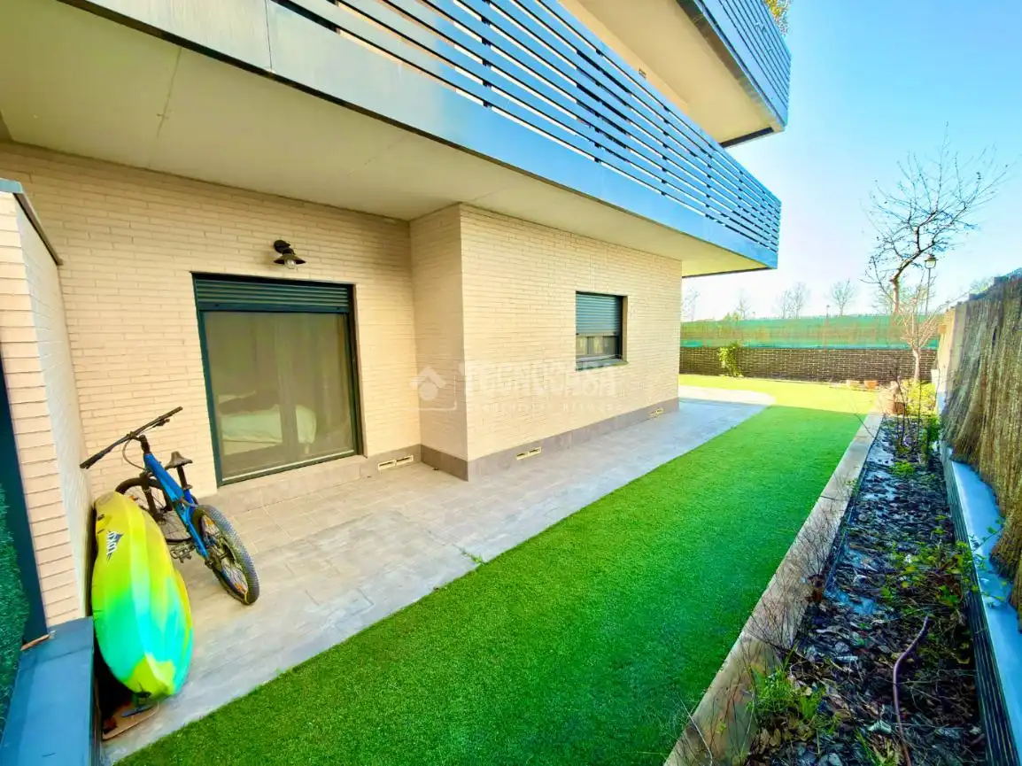 Terrace of Flat for sale in Cabanillas del Campo  with Heating