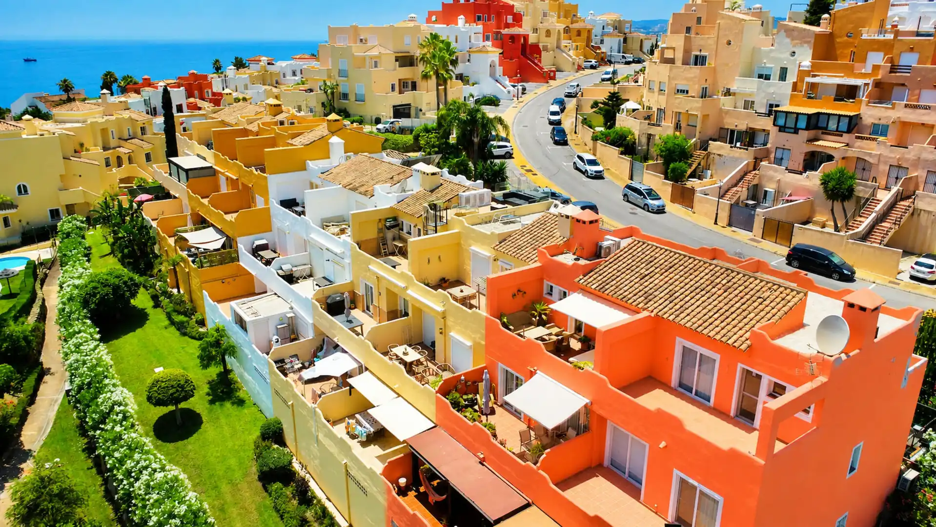 Vista exterior de Ático en venta en Casares con Aire acondicionado, Terraza y Piscina