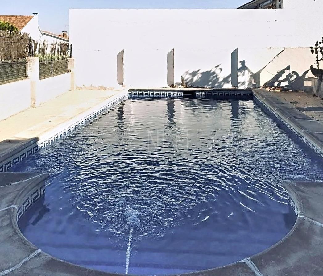 Swimming pool of House or chalet for sale in El Álamo  with Air Conditioner, Heating and Private garden