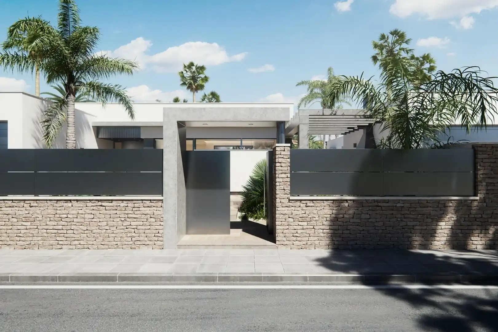 Vista exterior de Casa o chalet en venta en San Javier ciudad