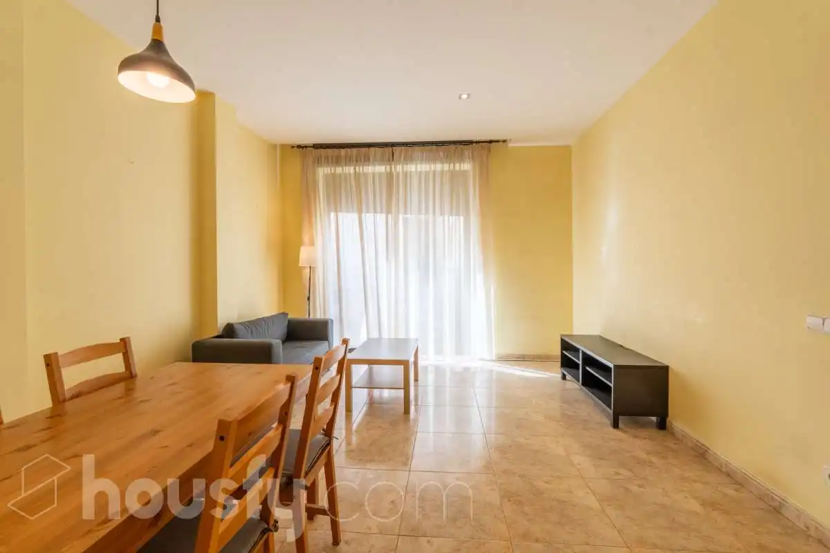 Wohnzimmer von Wohnung zum Verkauf in Vilanova i la Geltrú mit Klimaanlage, Heizung und Balkon