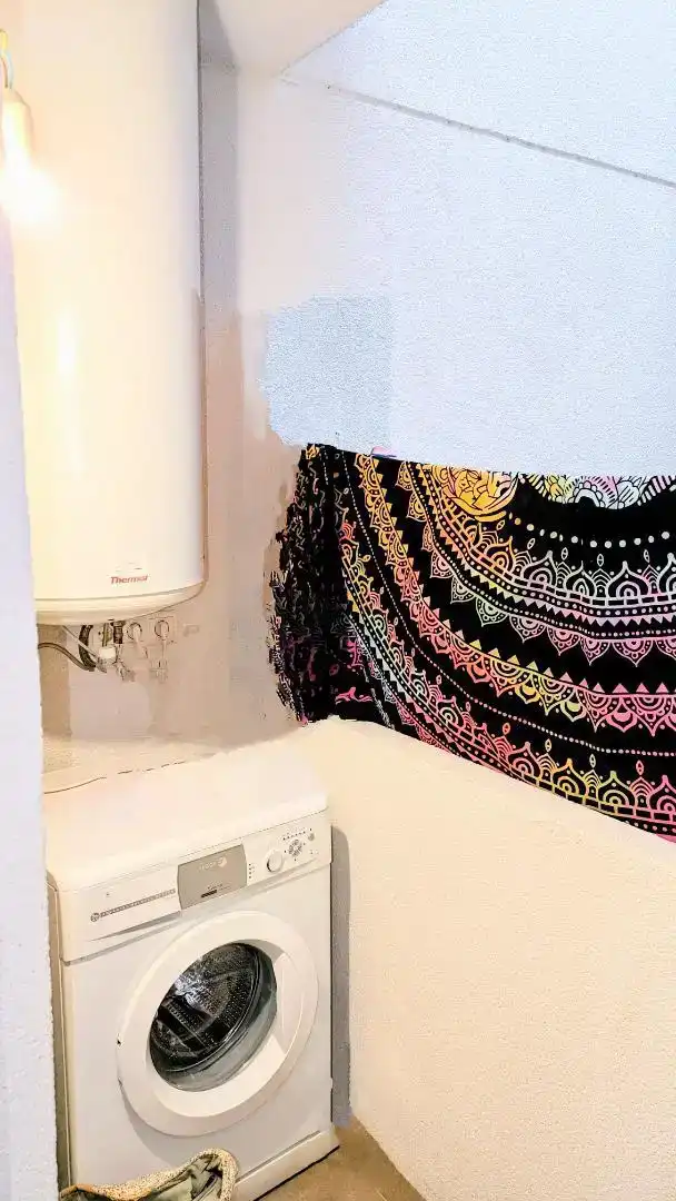 Badezimmer von Wohnung zur Miete in Boiro mit Parkett, Möbliert und Ofen