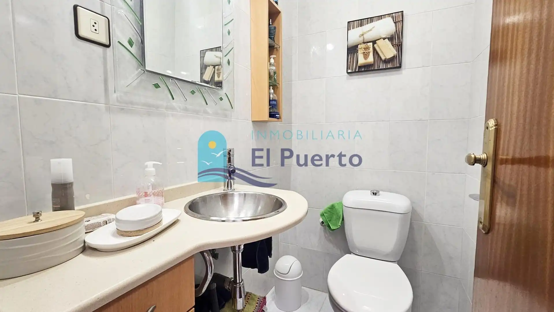 Baño de Dúplex en venta en Mazarrón con Jardín privado, Terraza y Amueblado