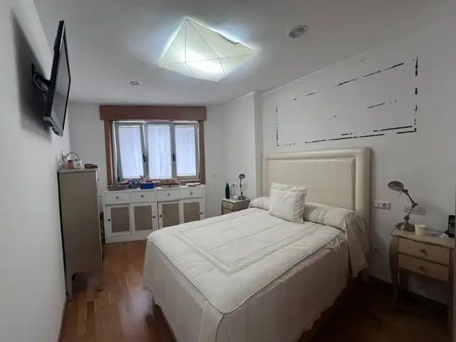 Bedroom of Flat for sale in A Coruña Capital   with Heating, Parquet flooring and Terrace