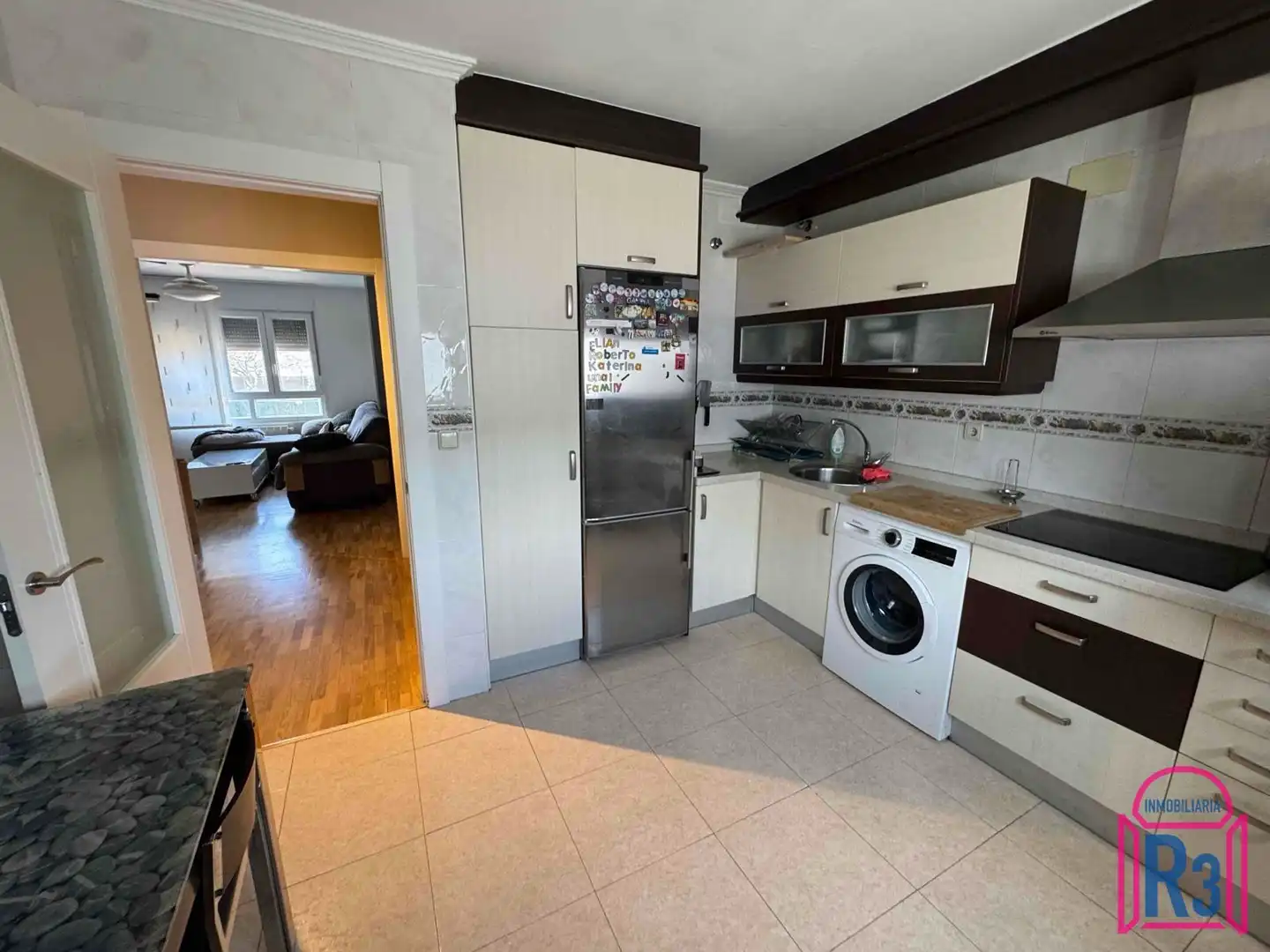 Küche von Einfamilien-Reihenhaus zum Verkauf in San Andrés del Rabanedo mit Heizung und Privatgarten