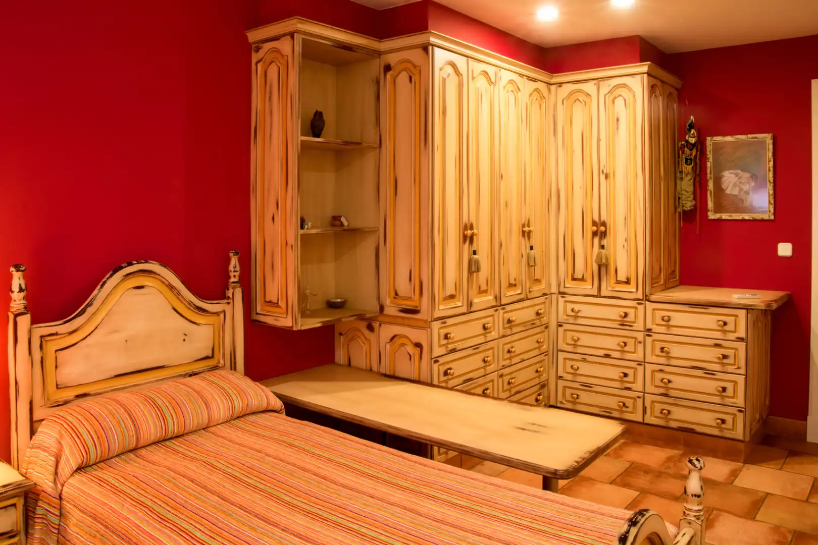 Dormitori de Casa o xalet en venda en Beniarbeig amb Aire condicionat, Calefacció i Jardí privat