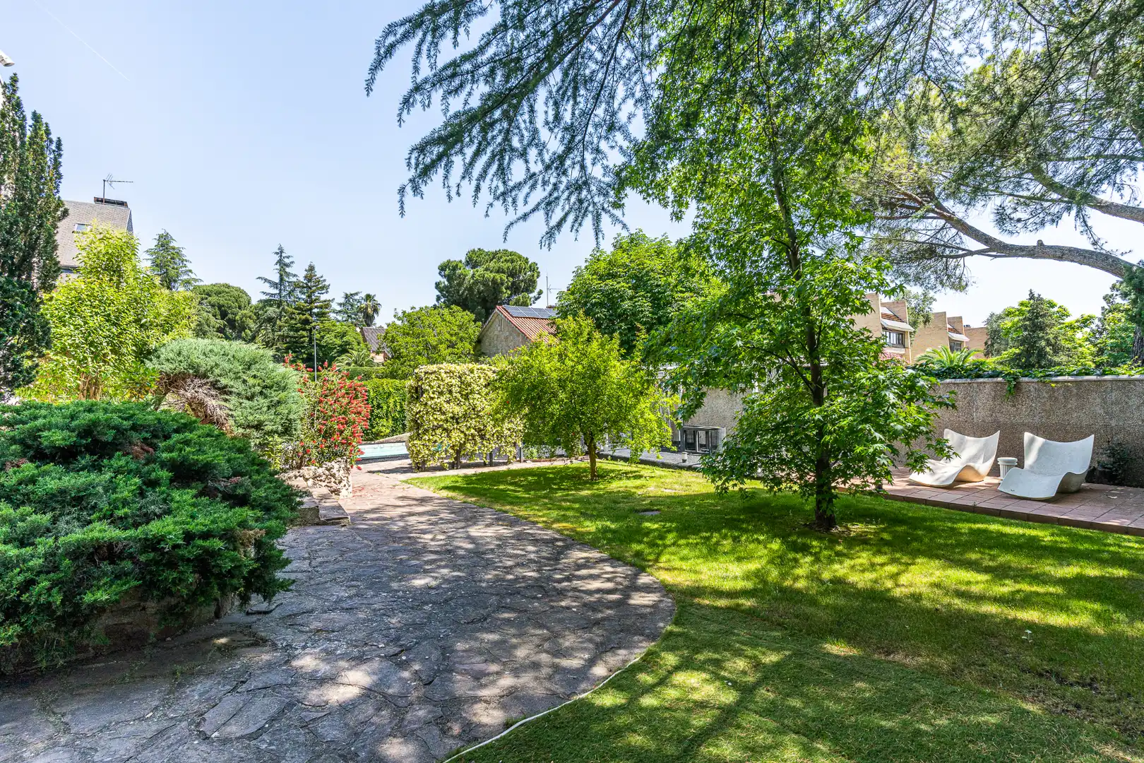Jardí de Casa o xalet en venda en Majadahonda amb Aire condicionat, Calefacció i Jardí privat
