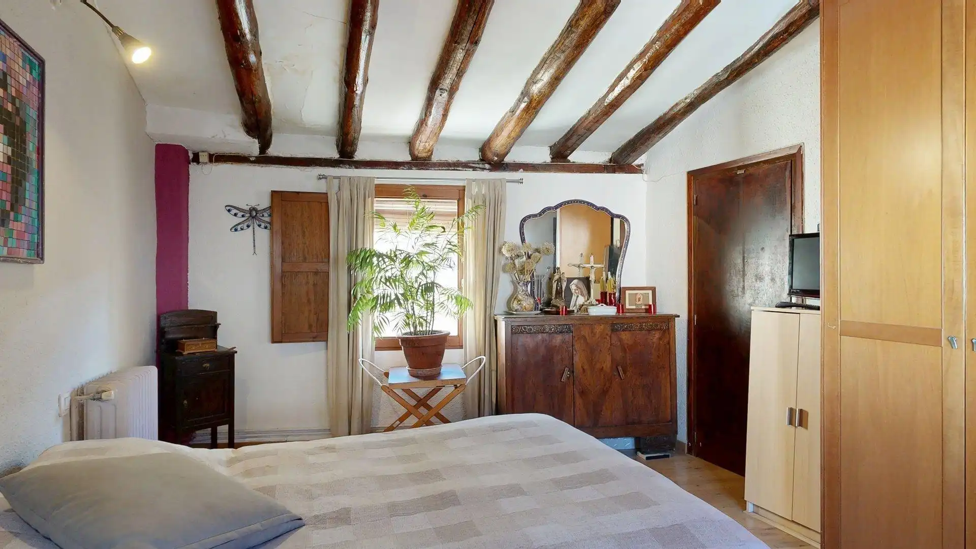 Habitación de Casa o chalet en venta en Ejea de los Caballeros con Calefacción y Terraza