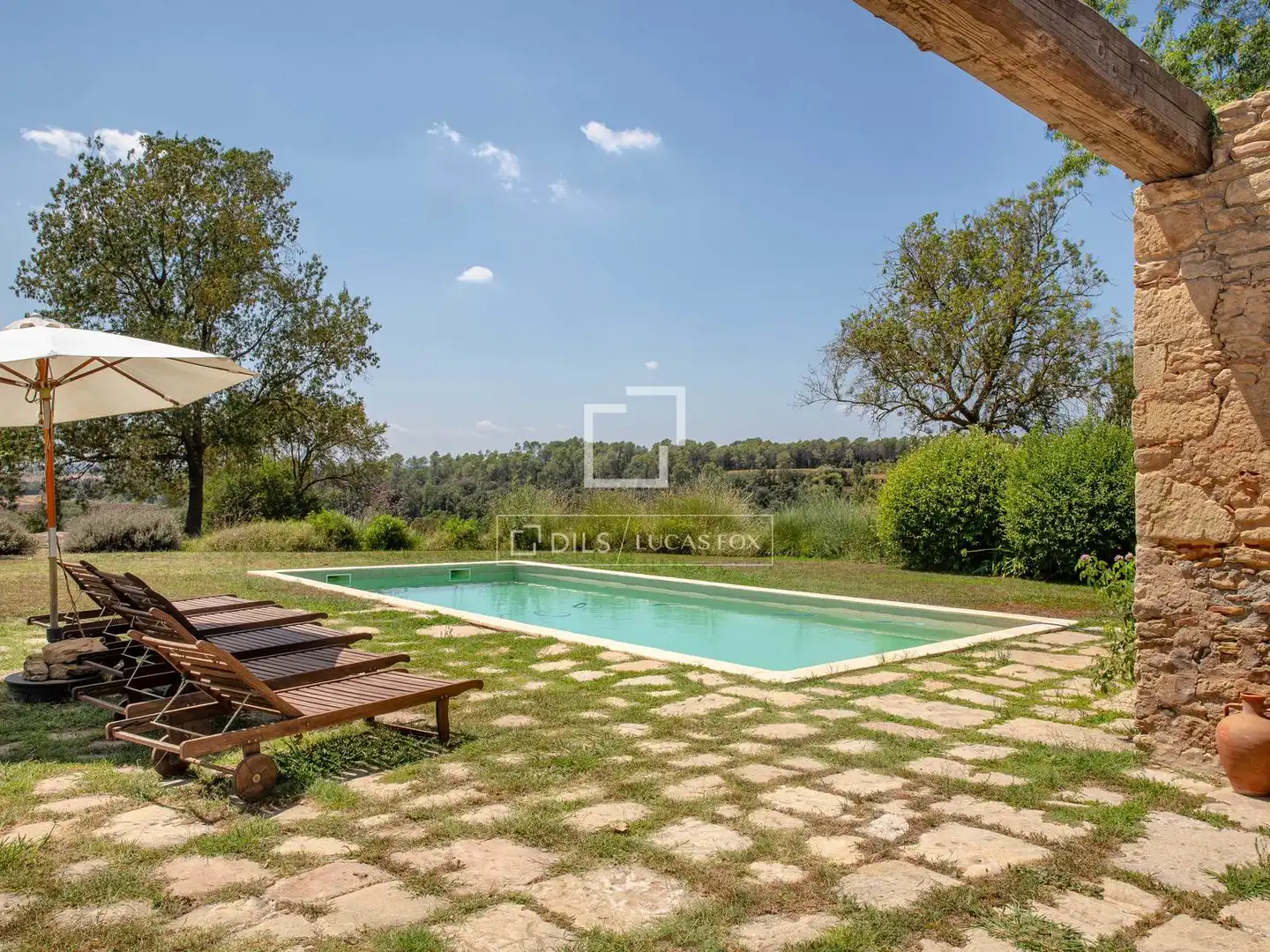 Piscina de Finca rústica en venda en Vilademuls amb Calefacció, Jardí privat i Terrassa