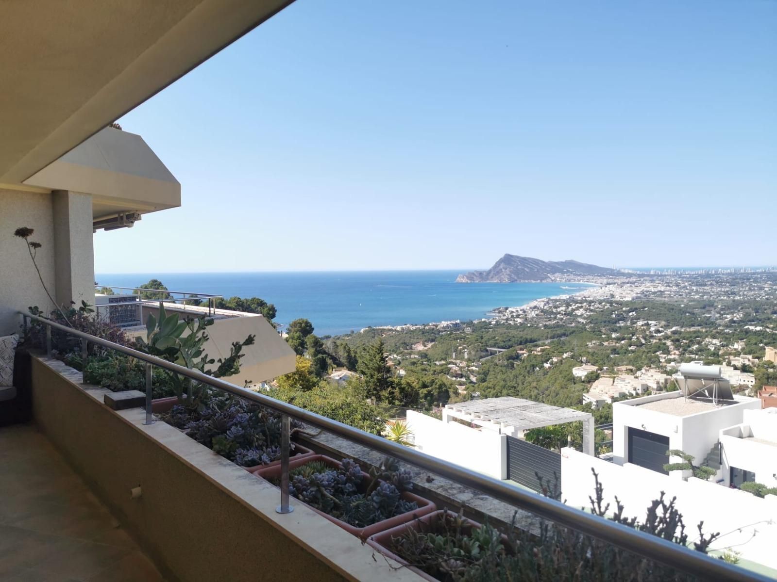 Exterior view of Flat for sale in Altea  with Heating, Private garden and Terrace