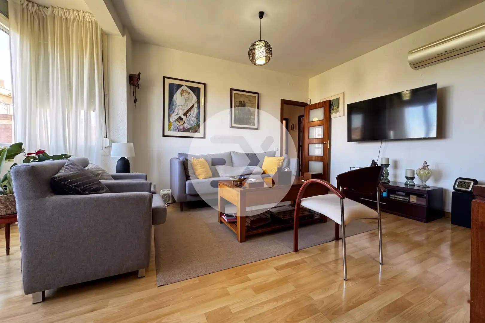 Sala de estar de Piso en venta en Castelldefels con Aire acondicionado y Parquet