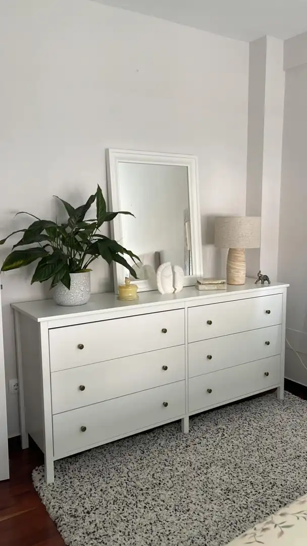 Schlafzimmer von Wohnung zur Miete in Santander mit Heizung, Terrasse und Balkon