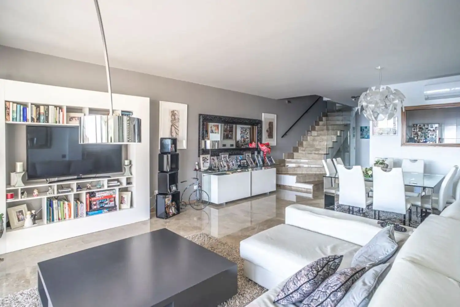 Living room of Houses for rent in Llucmajor  with Air Conditioner, Heating and Private garden