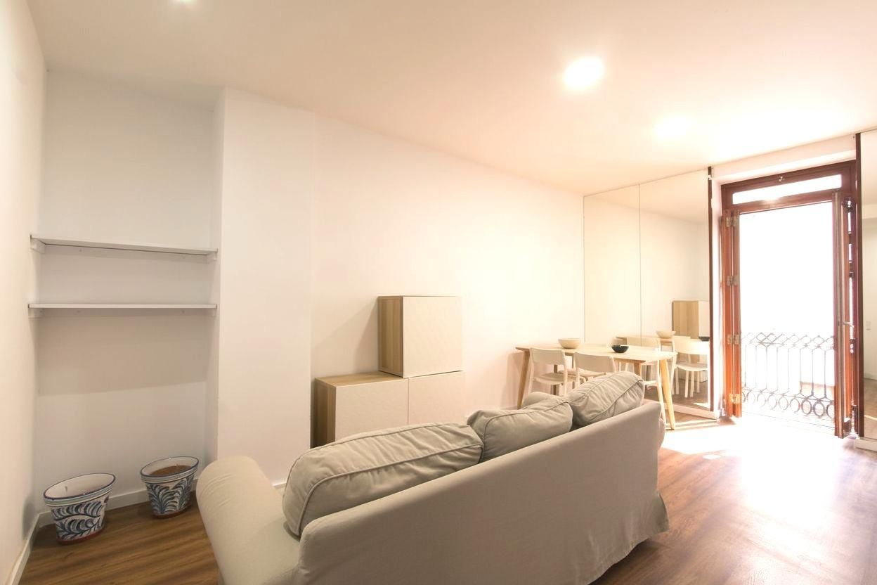Living room of Flat for sale in  Valencia Capital  with Balcony