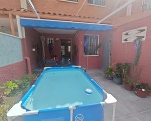 Swimming pool of Single-family semi-detached for sale in Elda  with Air Conditioner, Heating and Terrace